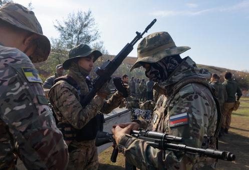 Dans l’oblast de Donetsk (Ukraine), le 18 octobre 2025.