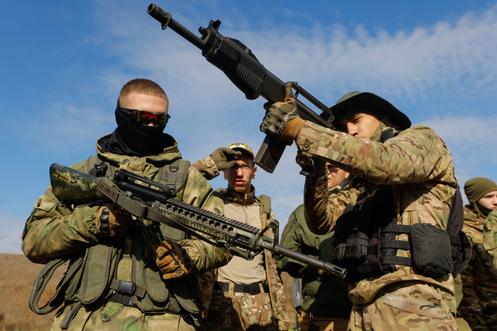 Dans l’oblast de Donetsk (Ukraine), le 18 octobre 2025.