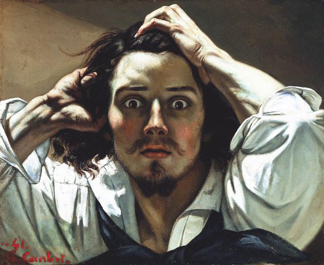 « Le Désespéré » (entre 1843 et 1845), de Gustave Courbet.