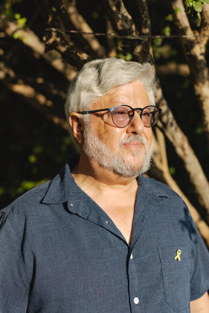 Gershon Baskin, chercheur et activiste, à Jérusalem, le 17 octobre 2025. 