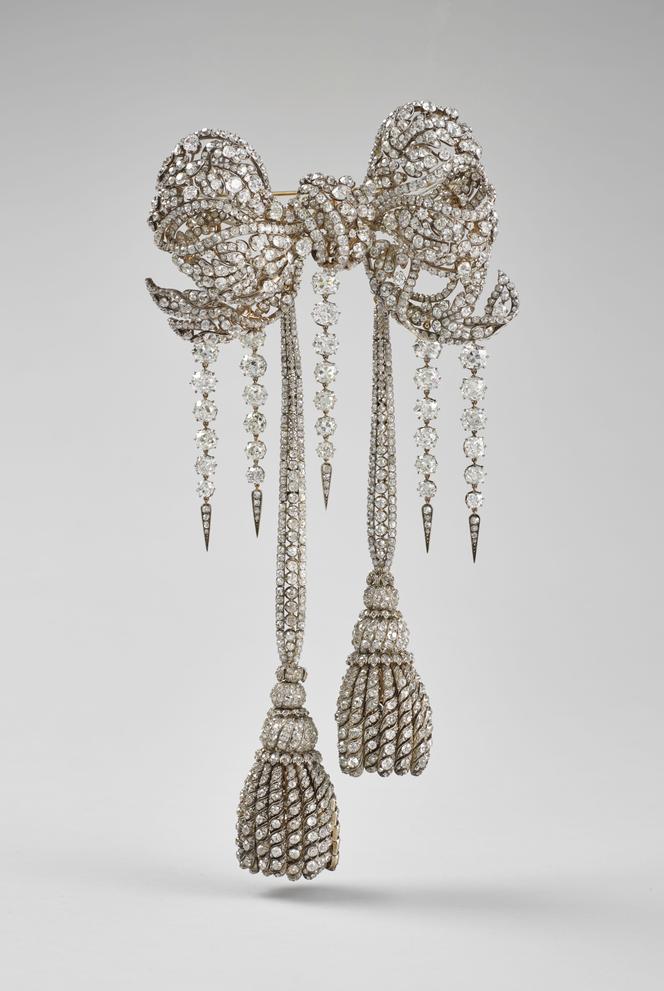 Grand nœud de corsage de l’impératrice Eugénie (broche).