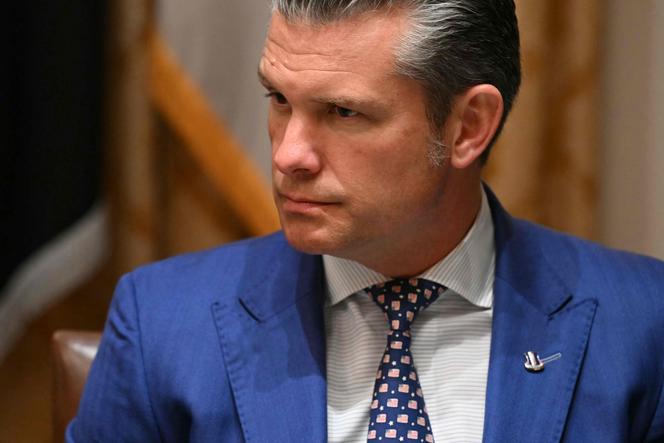 Le secrétaire américain à la défense, Pete Hegseth, à la Maison Blanche, à Washington, le 20 octobre 2025.