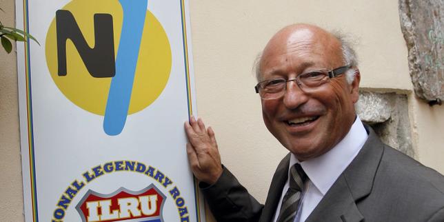 Gilbert Bouchet, à La Turbie (Alpes-Maritimes), en 2012.