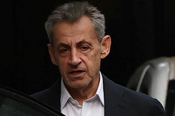 Nicolas Sarkozy à Paris, le 20 octobre 2025.
