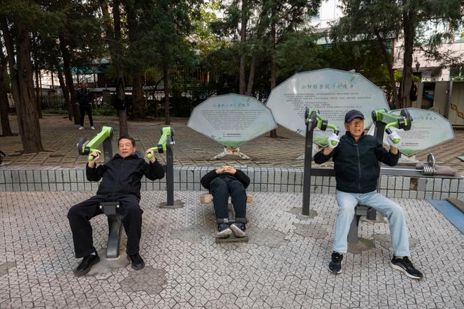 Au parc du Lac de la solidarité (Tuanjiehu), à Pékin, le 20 octobre 2025.