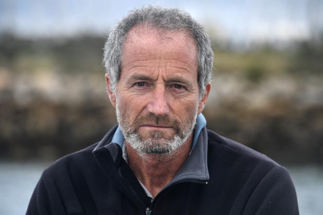 Le skippeur français Michel Desjoyeaux, à Port-la-Forêt (Finistère), le 17 octobre 2018.