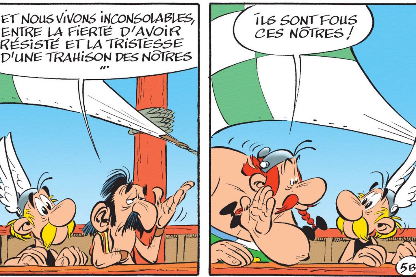 Â«Â AstÃ©rix en LusitanieÂ Â»Â : Fabcaro et Didier Conrad ressortent la potion magique