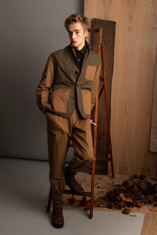 Le blazer Unlined Patch, collection automne-hiver 2025-2026.