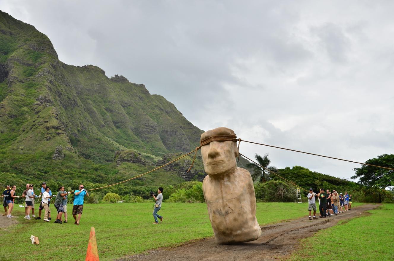 La « marche » des statues de l’île de Pâques, une hypothèse très débattue