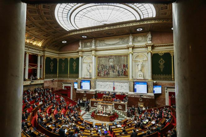 A l’Assemblée nationale, à Paris, le 22 octobre 2025.