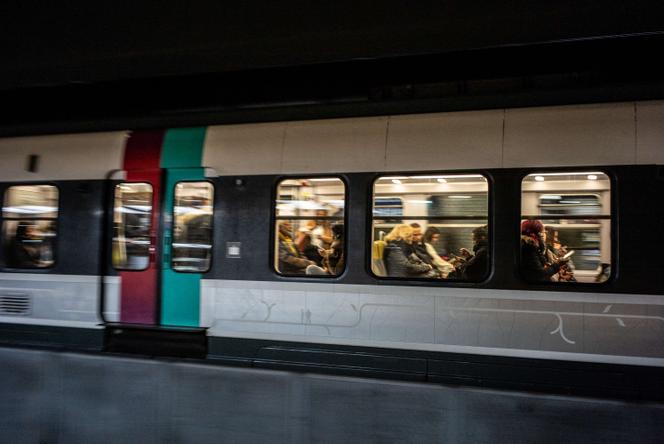 Une rame du RER A, le 10 janvier 2020.