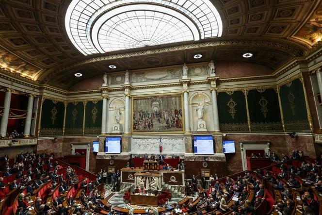 L’Assemblée nationale, à Paris, le 22 octobre 2025.