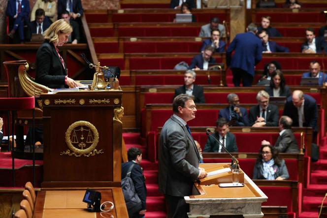 Le député LR Philippe Gosselin à l’Assemblée nationale, à Paris, le 22&nbsp;octobre&nbsp;2025.