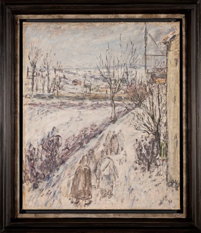 « Les Internés de Saint-Sauveur », Jecheskiel David Kirszenbaum, 1941, collection du Centre national des arts plastiques.