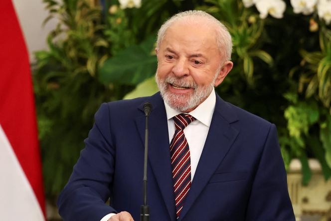 Le président brésilien, Lula, à Jakarta, en Indonésie, le 23 octore 2025.