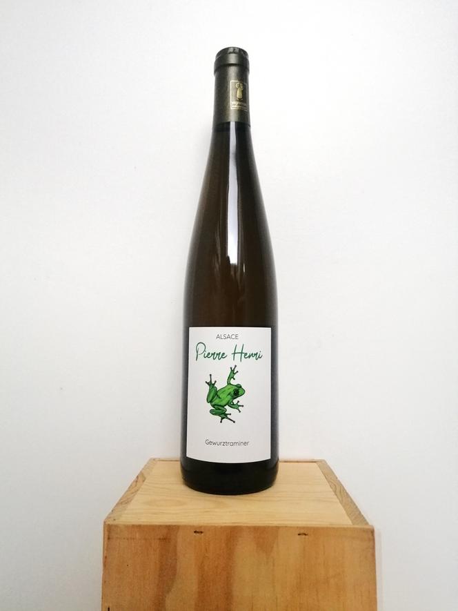 Gewurztraminer de chez Grands Vins Pierre Henri à Logelheim.