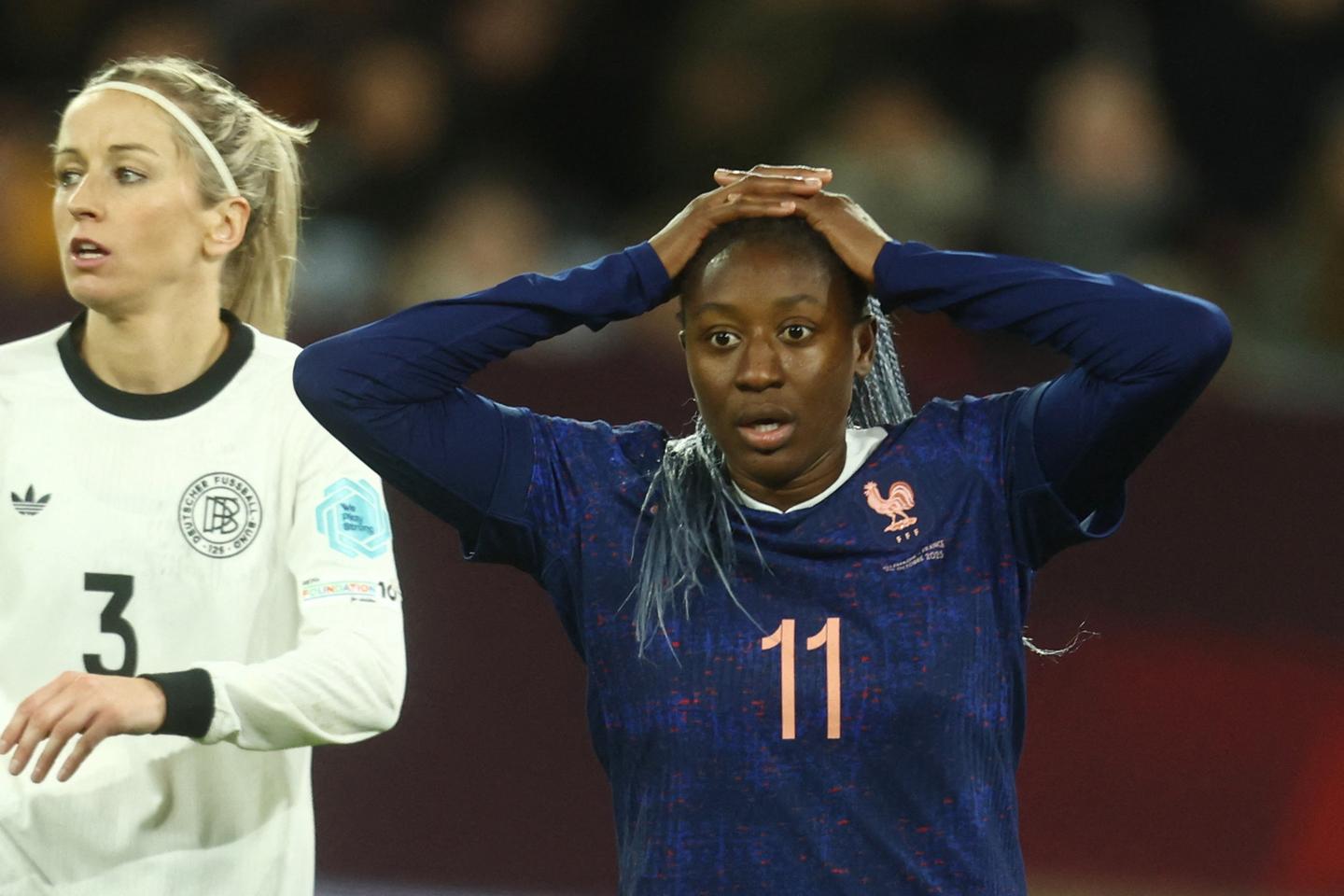 Allemagne-France : impuissantes, les Bleues s’inclinent en demi-finale aller de la Ligue des nations