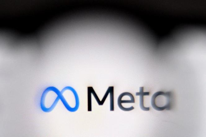 Le logo de Meta, le 8 janvier 2025, à Francfort (Allemagne).