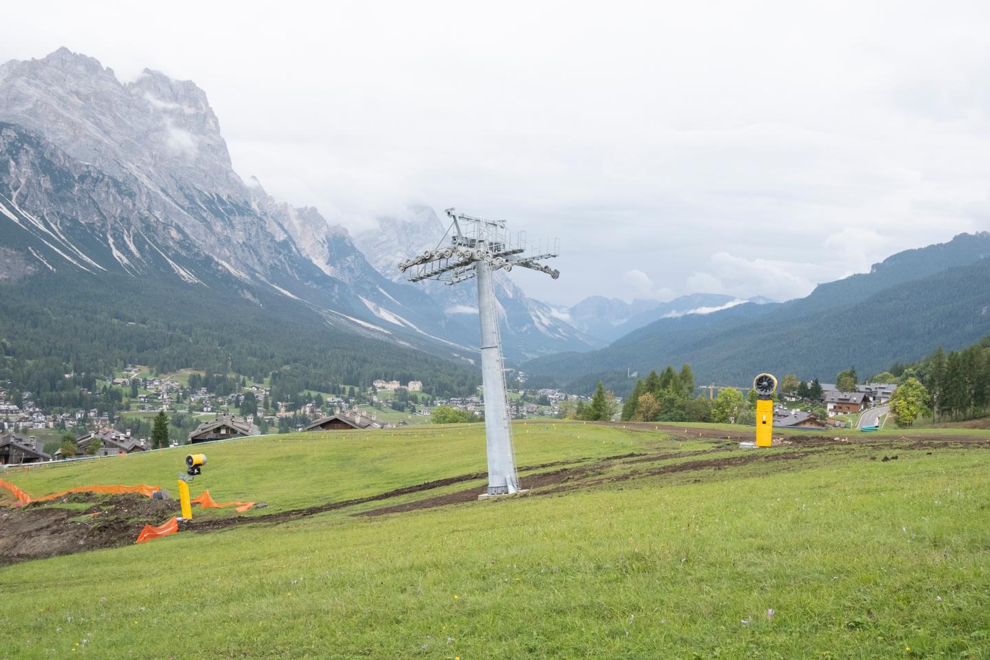 A Cortina d’Ampezzo, les futurs Jeux d’hiver 2026 ont transformé...