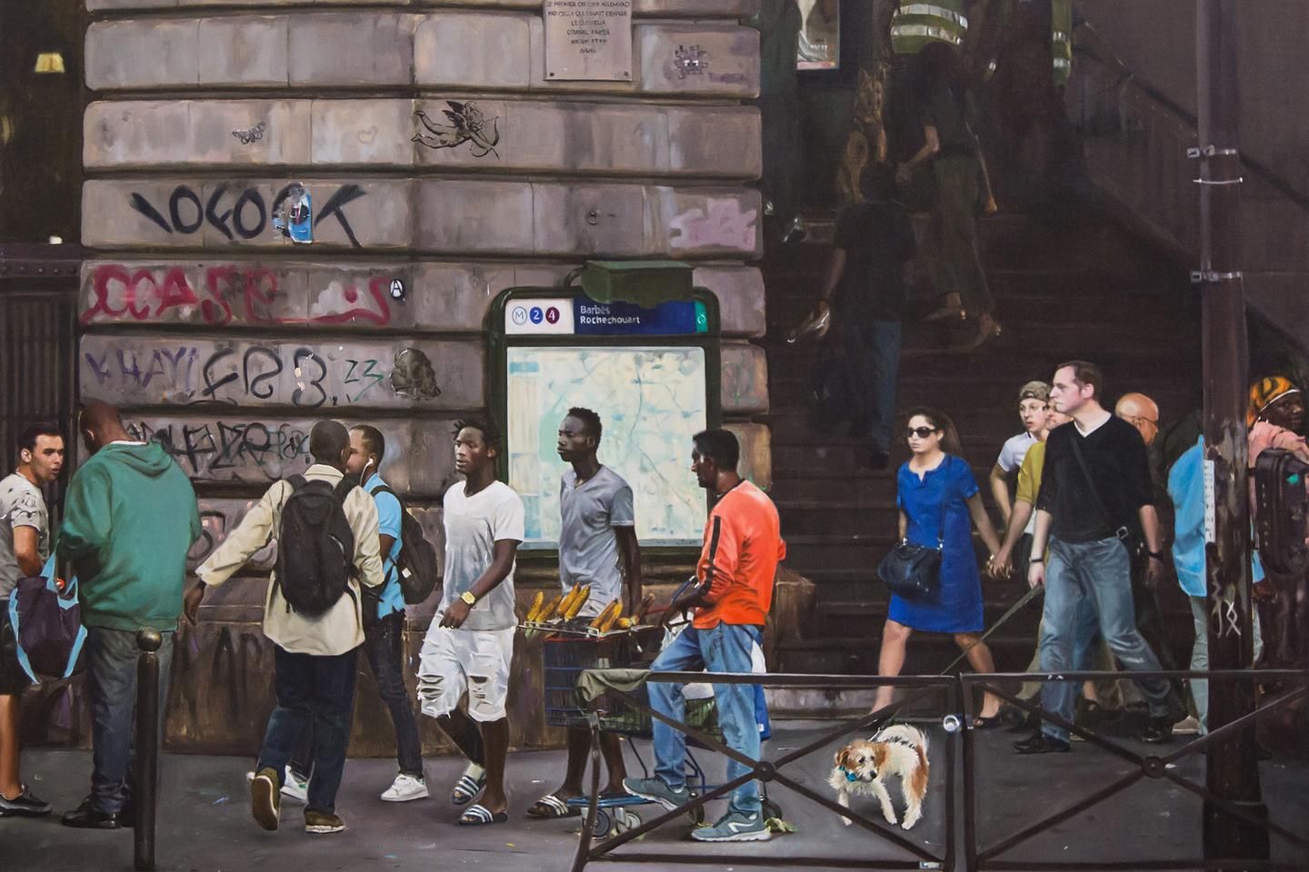 Au Petit Palais, Bilal Hamdad, « peintre de la vie moderne »