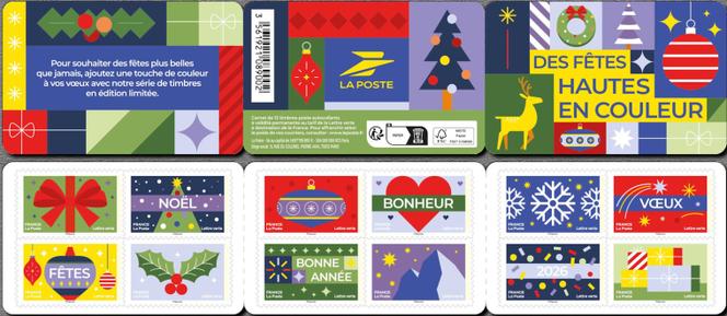 « Des fêtes hautes en couleur ». Conception : Wings (BETC/Havas) - Illustrations : Thomas Later. Tirage : 1 919 000 exemplaires.