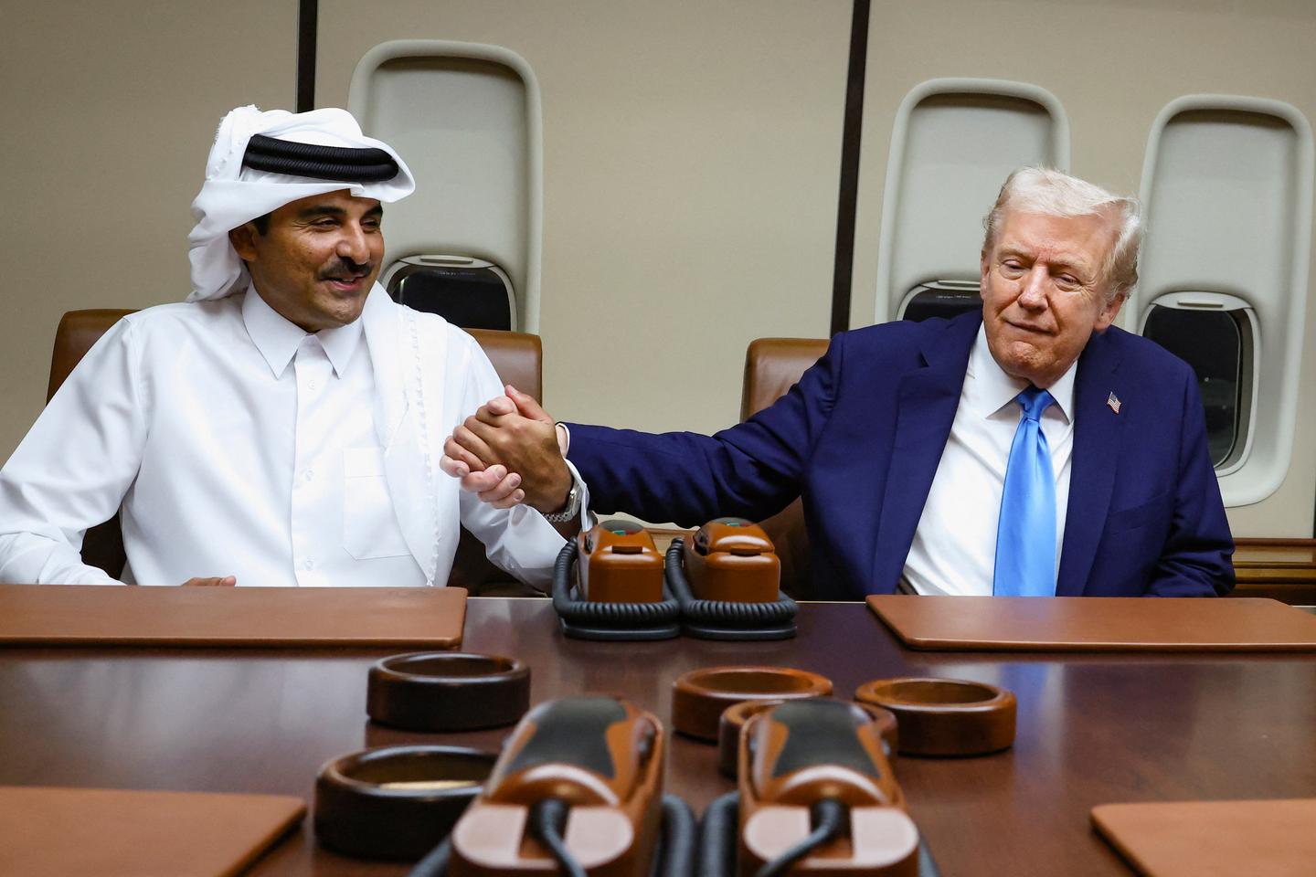 Trump credits Qatar leaders as 'big factor' in helping achieve 'incredible' peace in Middle East