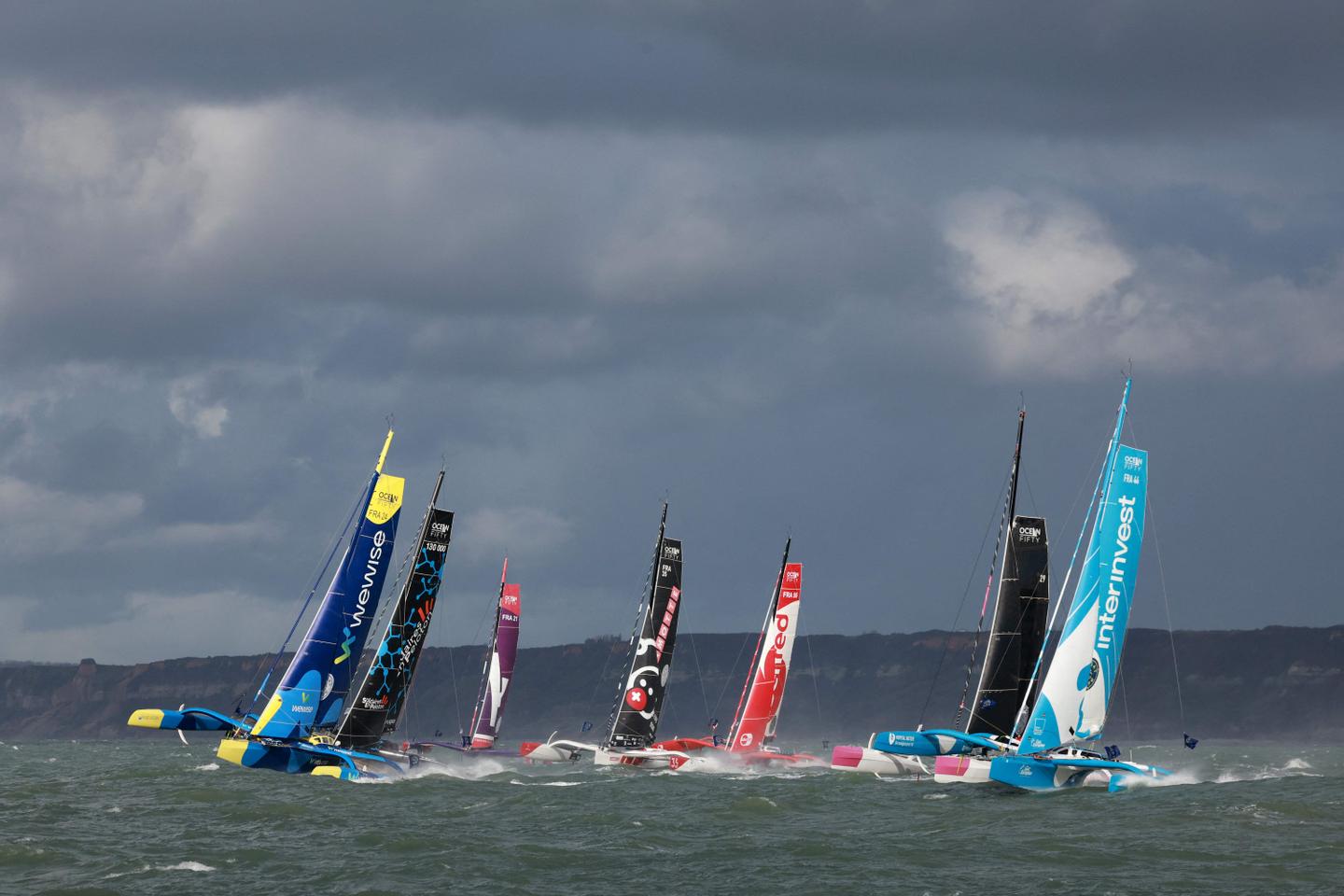 Transat Café L’Or : Baptiste Hulin et Thomas Rouxel, sur « Viabilis Océans », vainqueurs en Ocean Fifty après une fin de course haletante