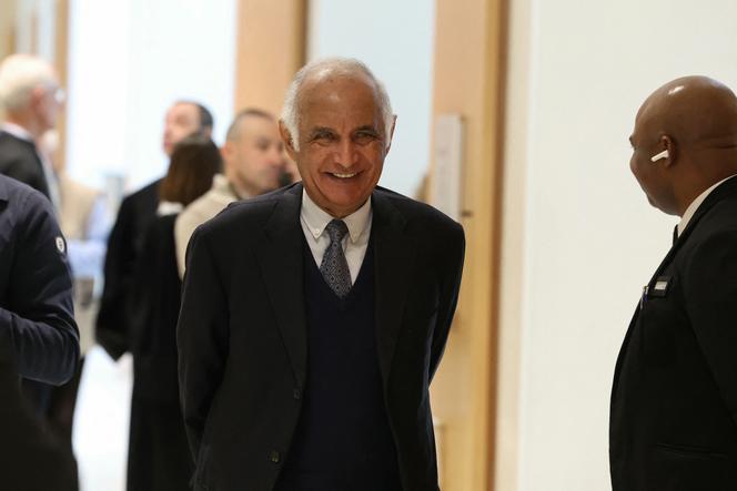 L’ancien banquier Wahib Nacer, au tribunal de Paris, le 27 mars 2025.