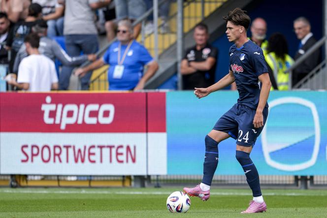 Lors du match Hoffenheim II - FC Energie Cottbus, à Sinsheim (Allemagne), le 23 août 2025.