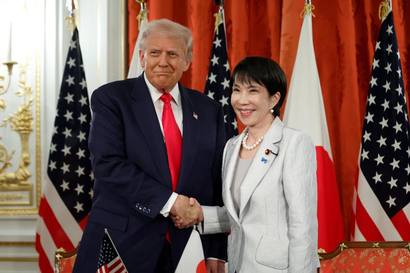 Trump and Takaichi swap praise for 'new golden age of ties
