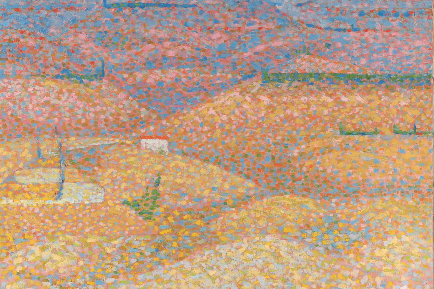 Au Musée d’Orsay, la peintre Bridget Riley, du néo-impressionnisme à...