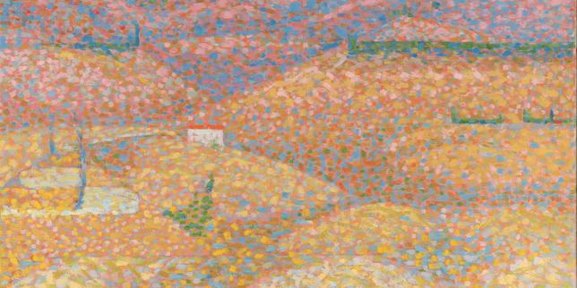 Au Musée d’Orsay, la peintre Bridget Riley, du néo-impressionnisme à l’abstraction