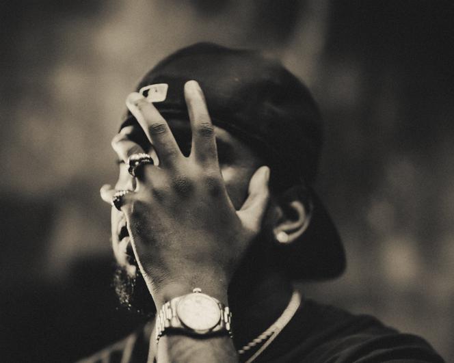 Le rappeur Josman, en 2025.