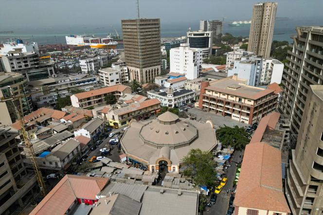 Le centre-ville de Dakar, le 21 mai 2025. 