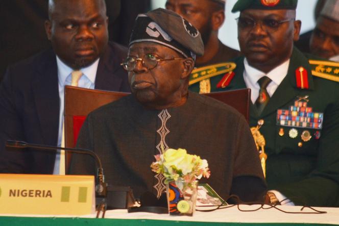 Le président du Nigeria, Bola Tinubu, à Abuja, le 22 juin 2025.