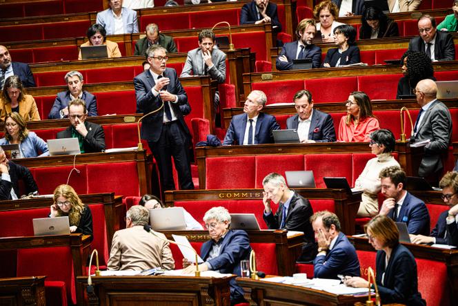Olivier Faure, député et premier secrétaire du Parti socialiste, lors de la suite de l’examen du projet de loi finances, à l’Assemblée nationale, à Paris, le 31 octobre 2025.