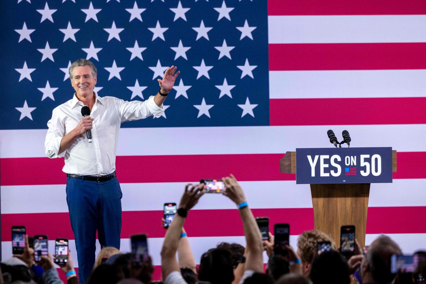 En Californie, Gavin Newsom remporte son pari et obtient des électeurs un redécoupage électoral favorable aux démocrates En Californie, Gavin Newsom remporte son pari et obtient des électeurs un redécoupage électoral favorable aux démocrates