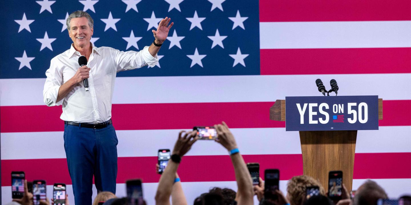 En Californie, Gavin Newsom remporte son pari et obtient des électeurs un redécoupage électoral favorable aux démocrates