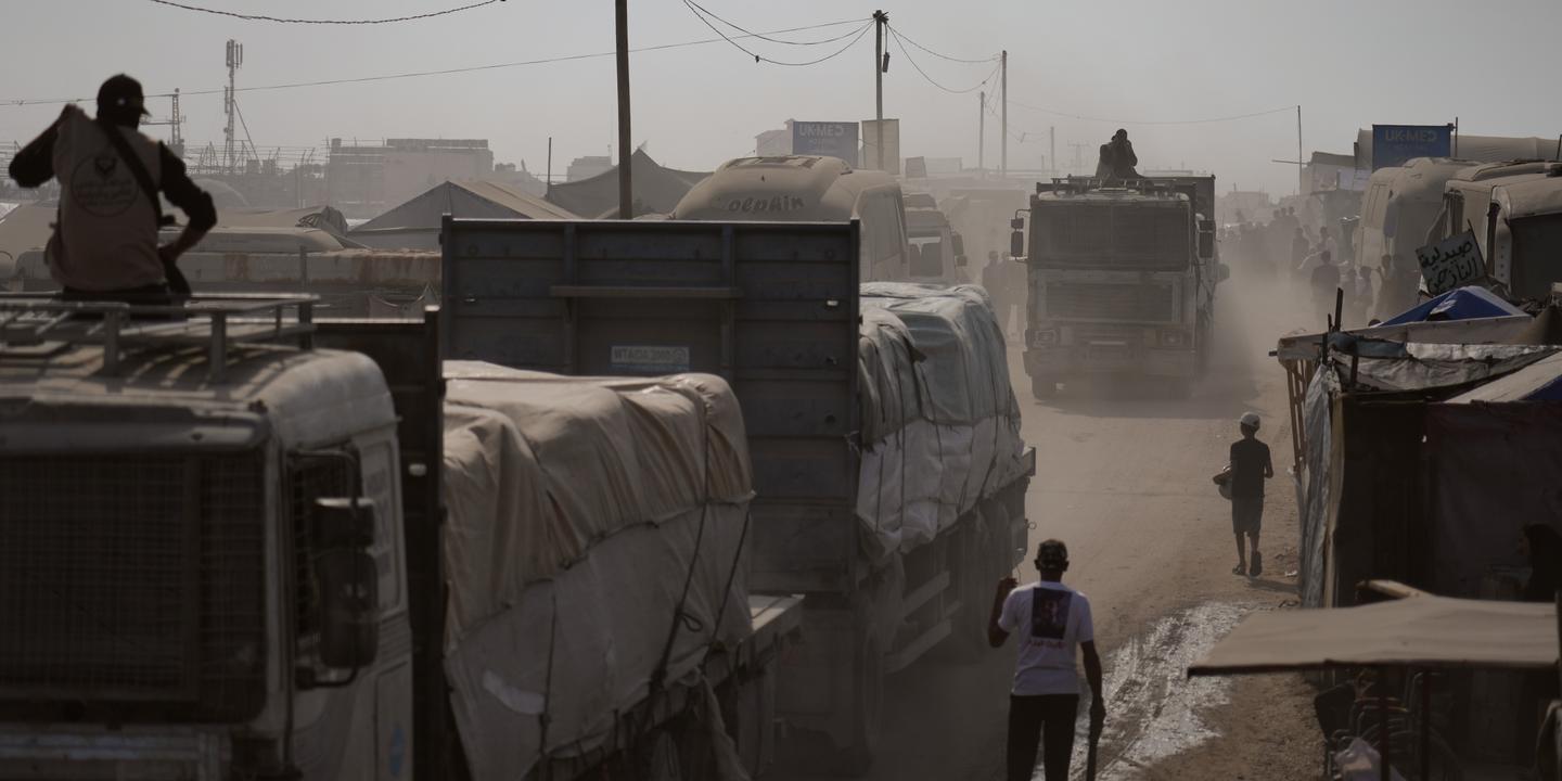 1 million de Gazaouis ont reçu de l’aide alimentaire depuis le début du cessez-le-feu, selon l’ONU