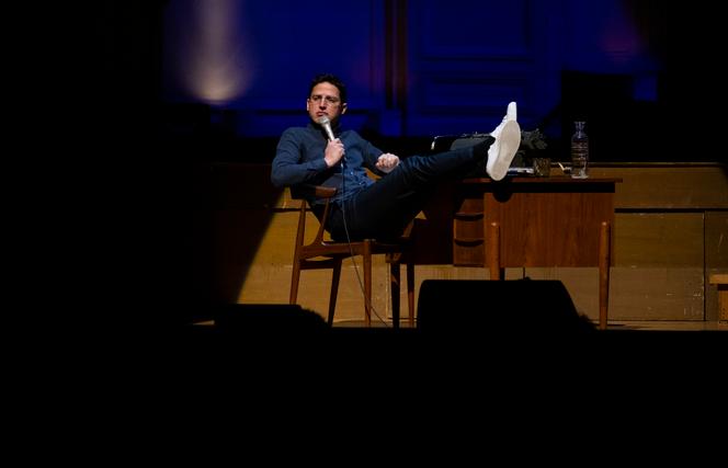 Haroun, salle Gaveau, à Paris, en janvier 2023.