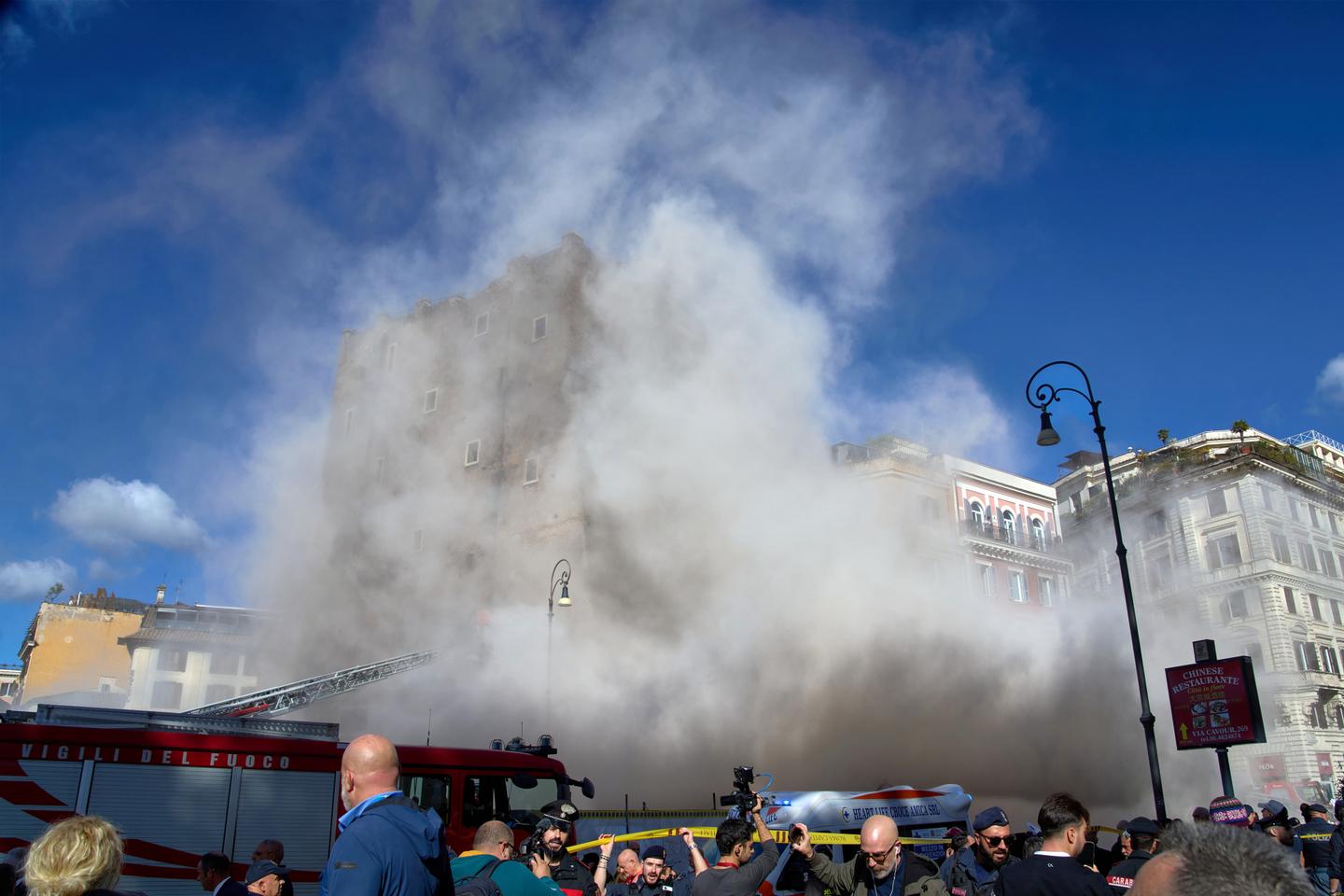 Torre dei Conti à Rome : un ouvrier décède dans l’effondrement de la tour médiévale
