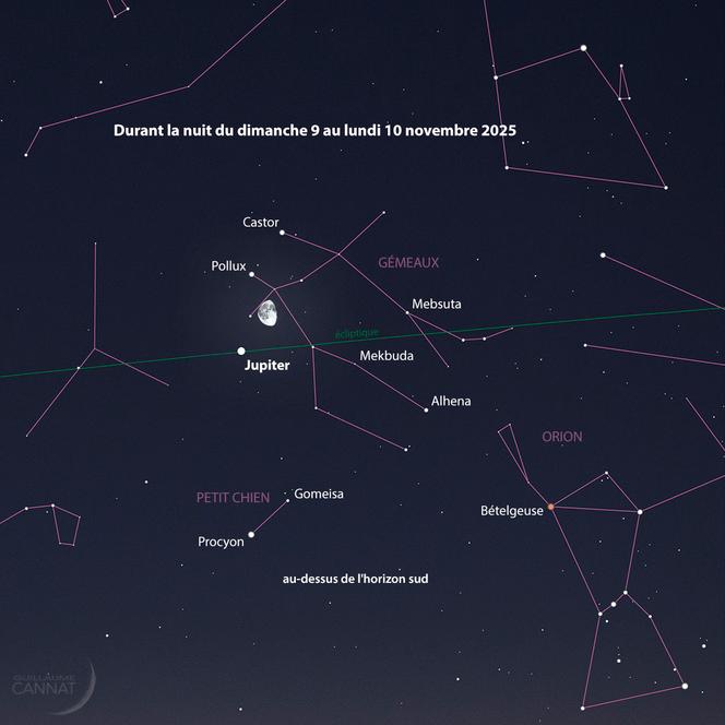 Ночь с 9 на 10 ноября 2025 года.
