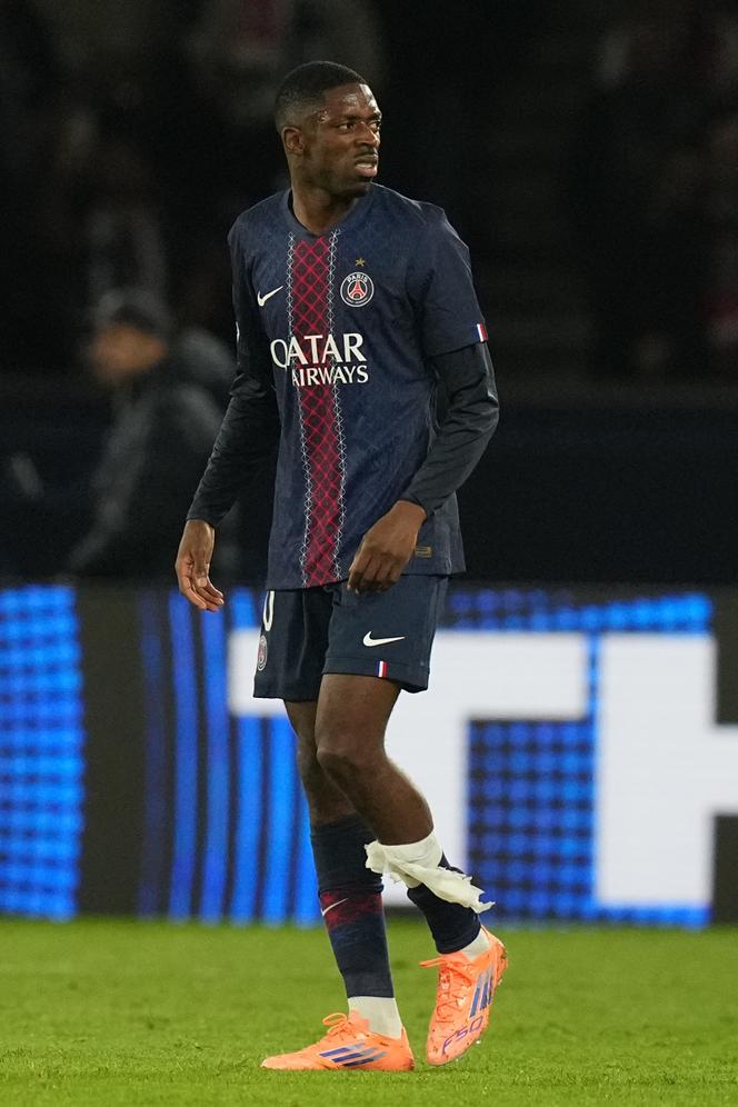 Ousmane Dembélé, lors du match de Ligue des champions entre le PSG et le Bayern Munich, au Parc des Princes, à Paris, le 4 novembre 2025. 
