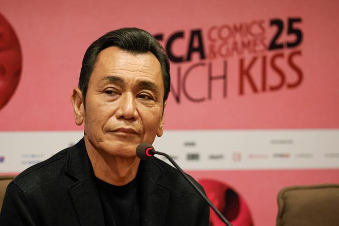 Tetsuo Hara au salon Lucca Comics & Games à Lucques (Italie), le 30 octobre 2025.