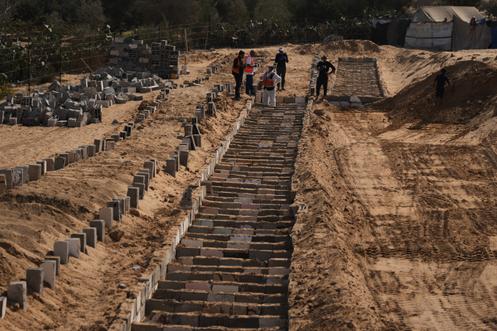 Дейр-эль-Балах, сектор Газа, 5 ноября 2025 года.