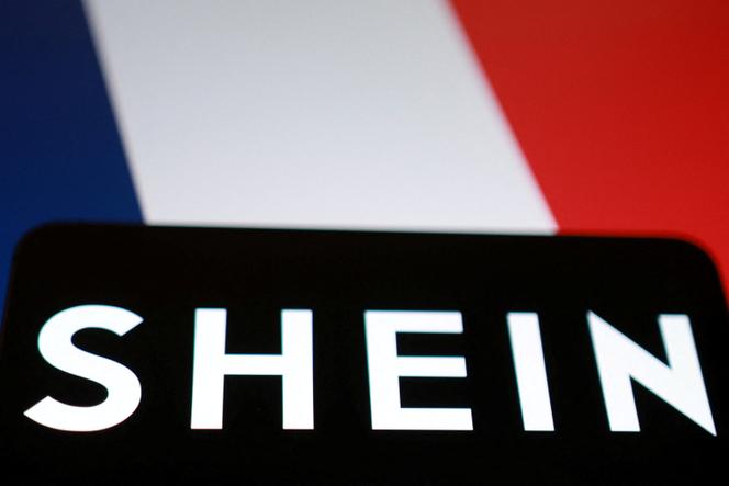 Shein logo and the French flag, November 5, 2025.