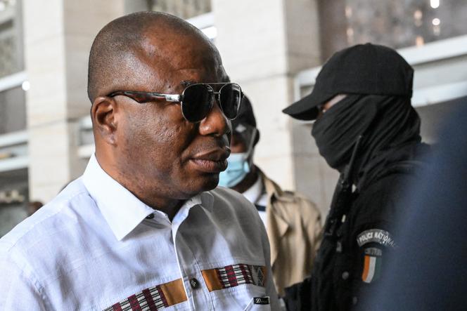 Damana Pickass, vice-président du Parti des peuples africains - Côte d’Ivoire (PPA-CI, opposition), formation de l’ancien président Laurent Gbagbo, à Abidjan, le 12 février 2025.