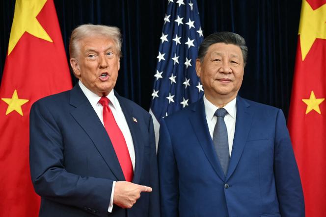 Donald Trump et Xi Jinping, à Pusan (Corée du Sud), le 30 octobre 2025.