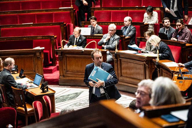Le premier ministre, Sébastien Lecornu, à l’Assemblée nationale, à Paris, le 4 novembre 2025.