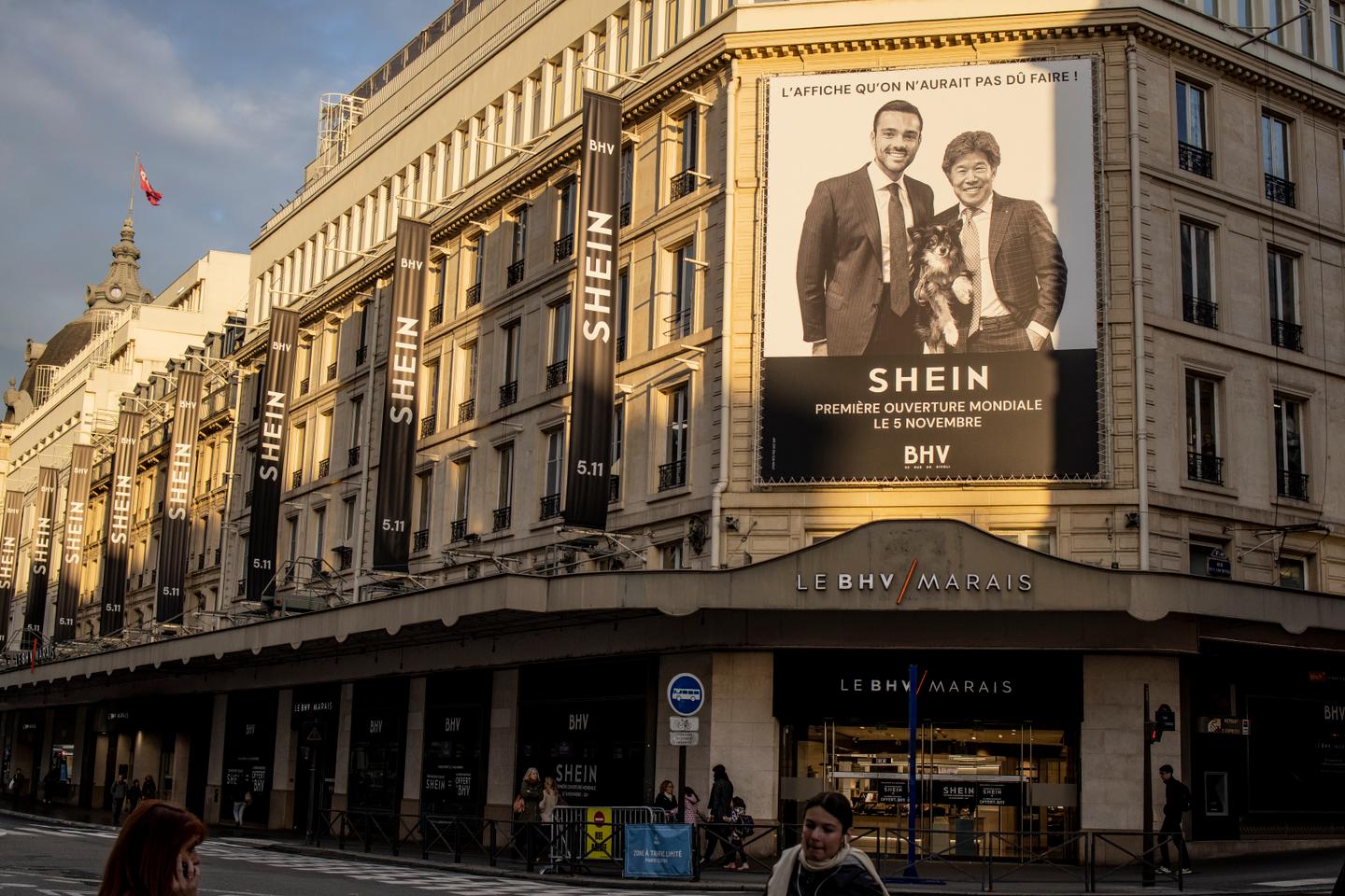 Shein au BHV : la gauche parisienne dénonce « une faute morale, politique et économique »